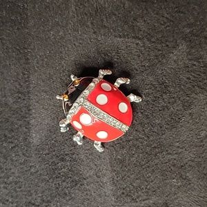 Vintage Ladybird Brooch